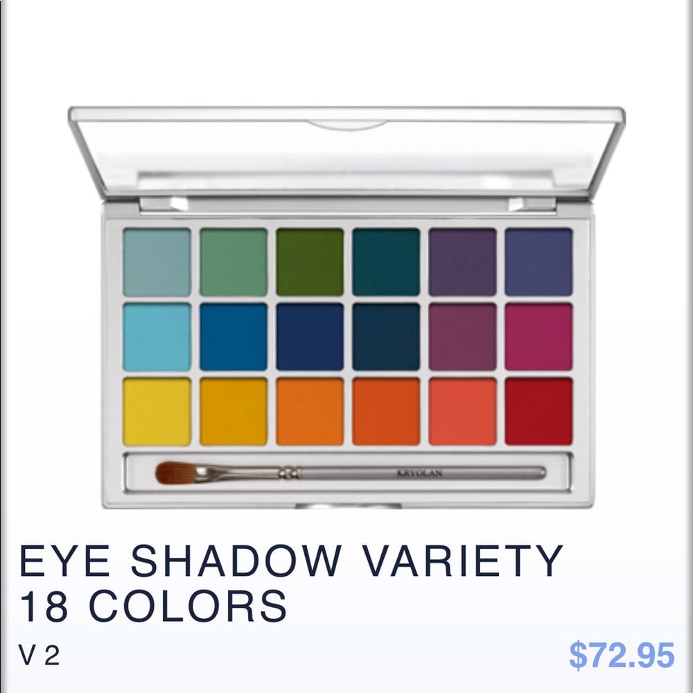 Kryolan professional make up palette